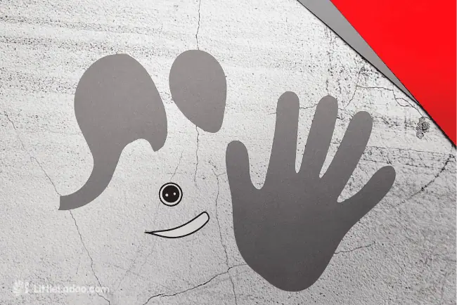 Handprint Elephant Craft