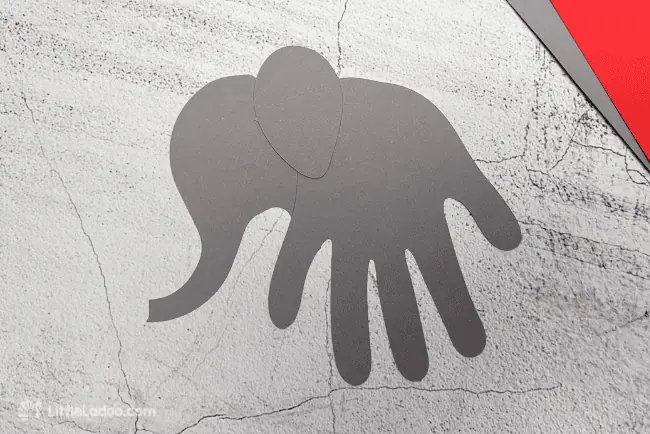 Handprint Elephant Craft