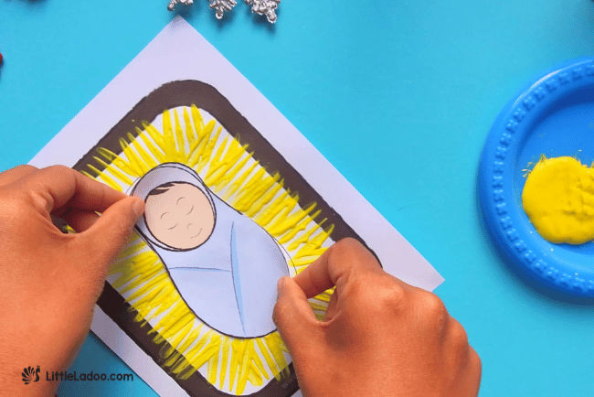 Christmas fork Painting Craft