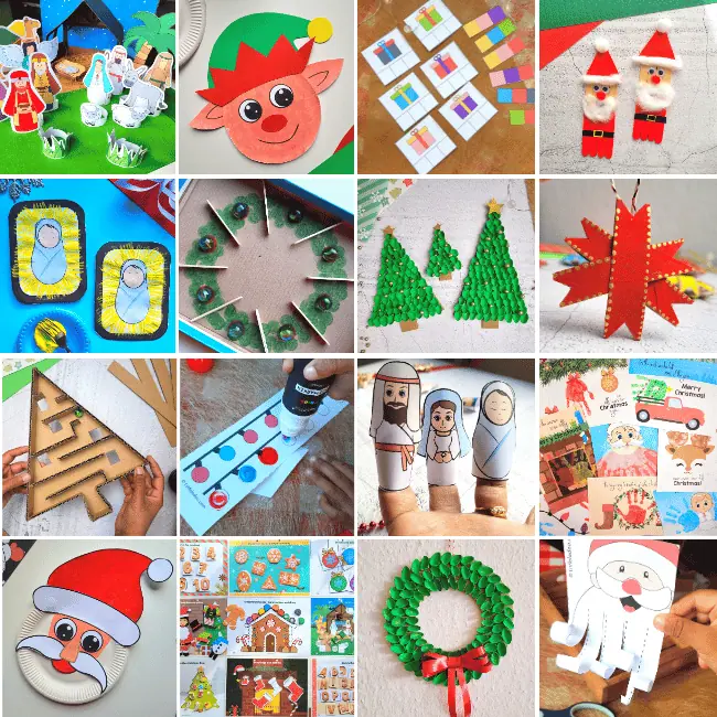 Christmas Crafts, Printables and Activities for Kids