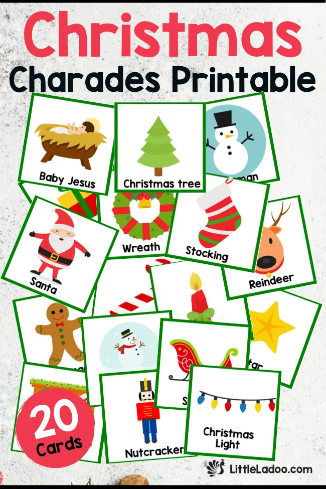 Christmas Charades Cards Printable - Christmas Charades Cards Printable 1.webp