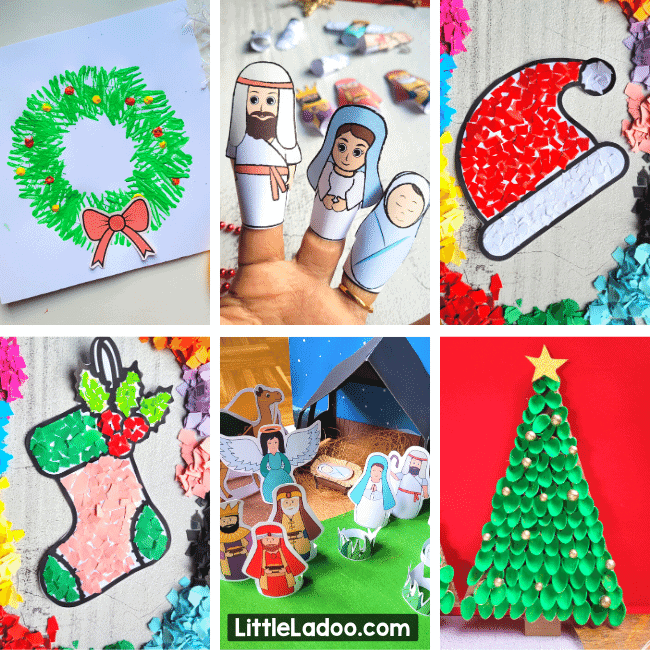 30 Christmas Crafts for Kids