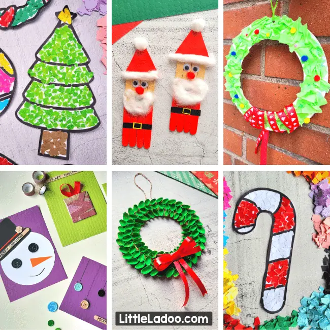 30 Christmas Crafts for Kids