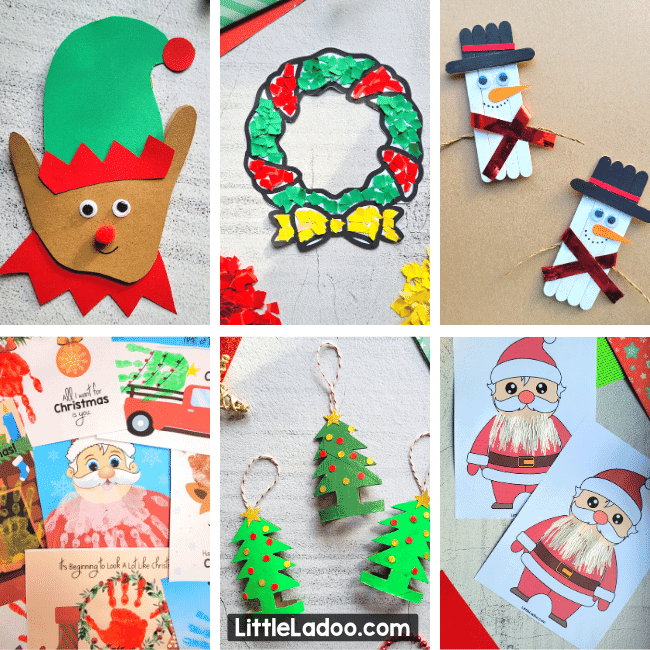 30 Christmas Crafts for Kids