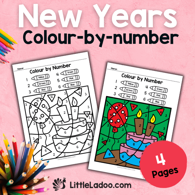 Valentine Colour By Number