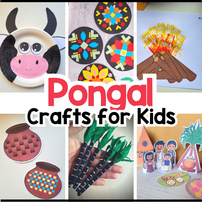 Pongal Crafts for kids