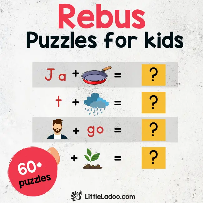 Rebus Puzzles for kids