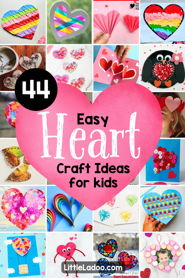 Easy Heart Crafts for Kids