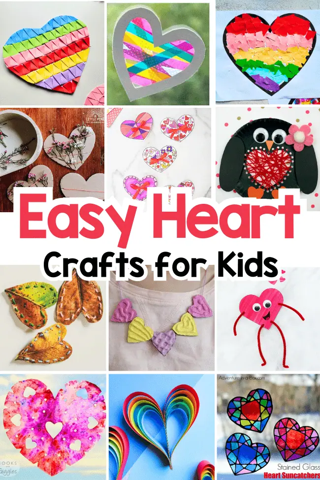 Hear Crafts for kids