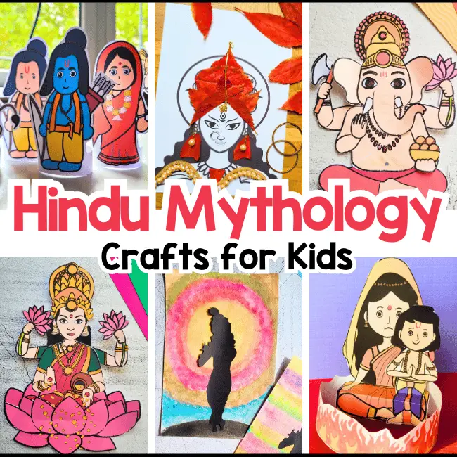 Hindu Mythology Crafts for kids