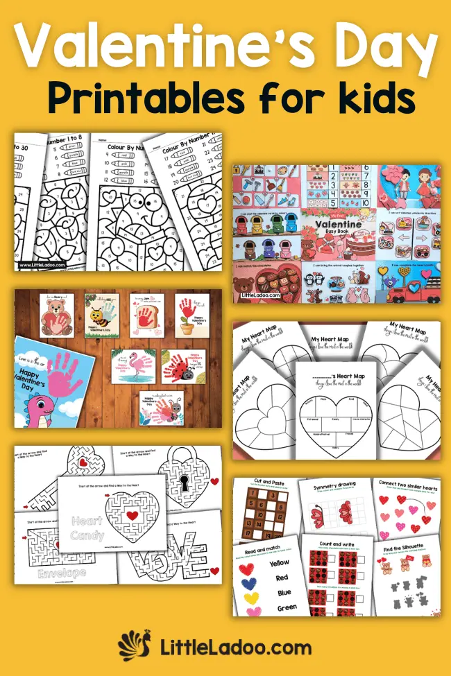 Valentine's day Printables for kids (1)