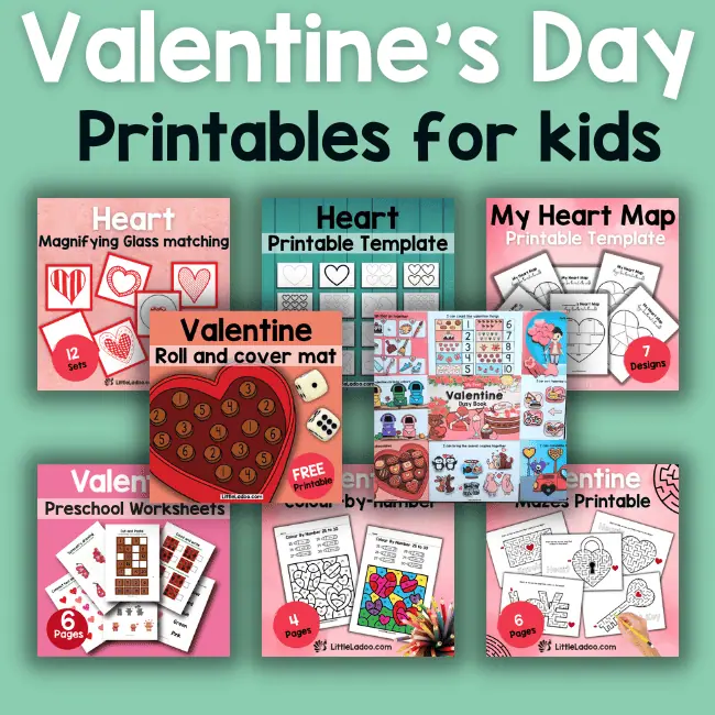 Valentine's Day Printables for Kids