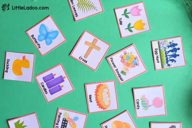 Easter charades cards printable