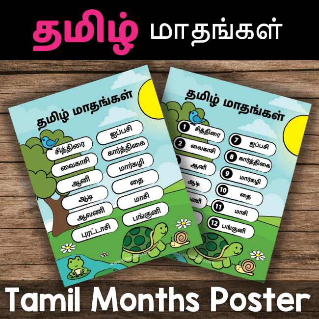 Tamil Months of the Year Poster