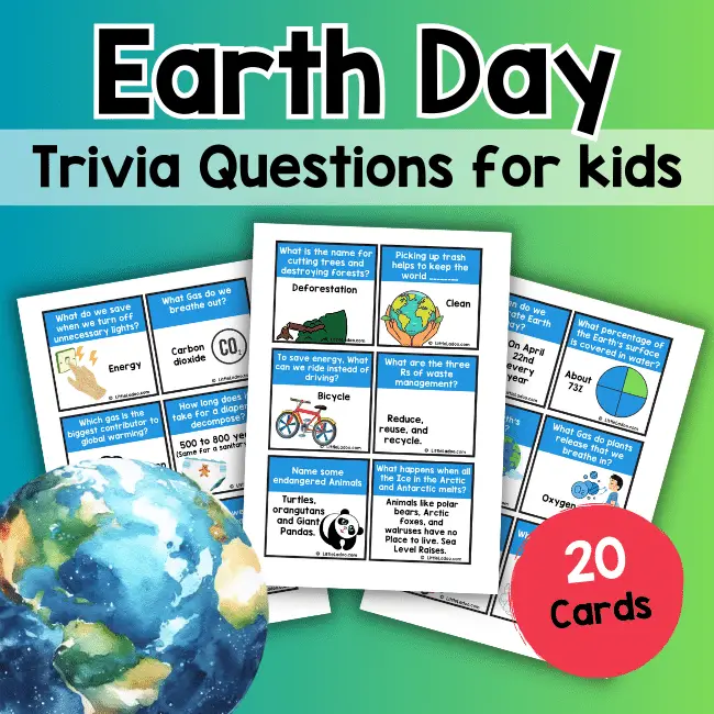Earth Day Quiz for kids