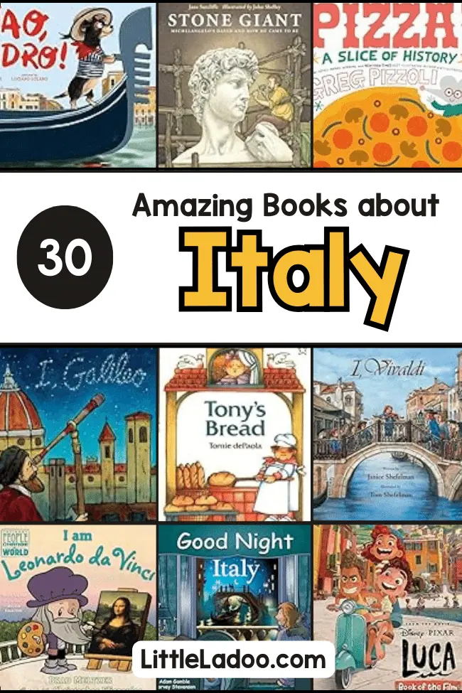 Books About Italy for Kids - 30+ Engaging Picture Books