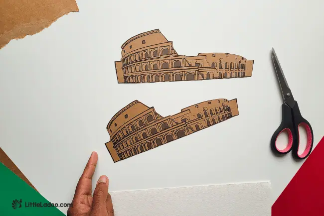 Colosseum craft Printable