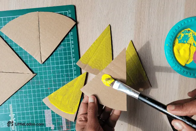 Paint the pizza Slices