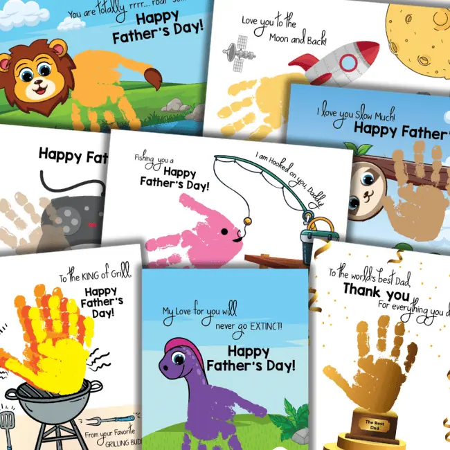 Shirt Card Craft for Father's Day {Free Tie Template}