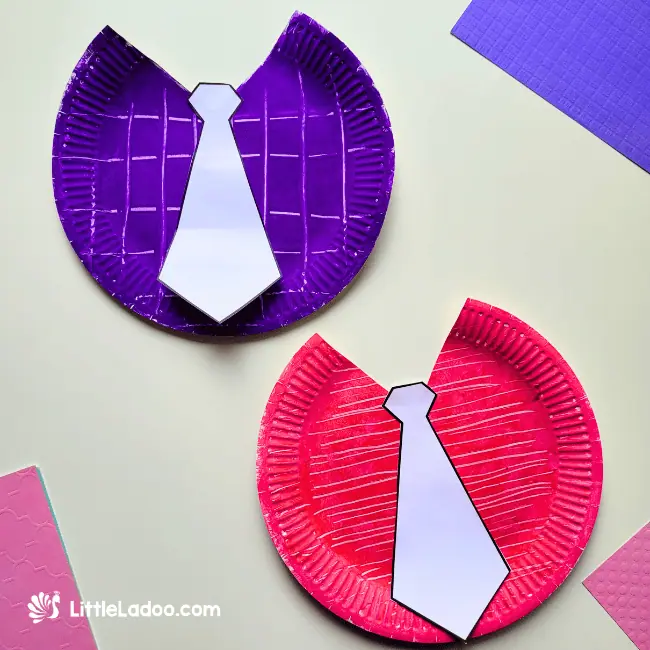 Paper Plate Shirt Craft