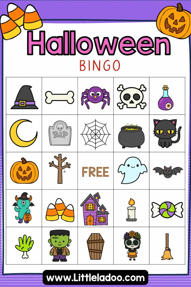 Halloween Bingo Printable